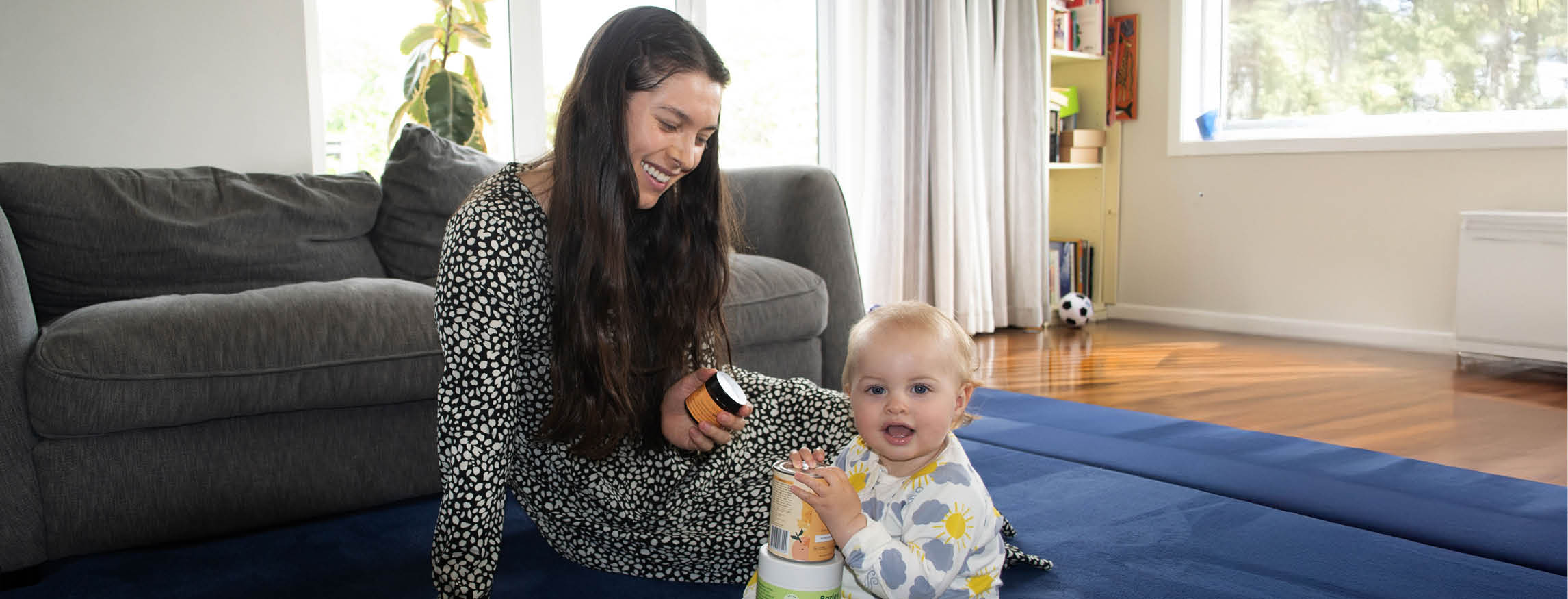 HealthPost naturopath Callan shares her morning ritual with her baby