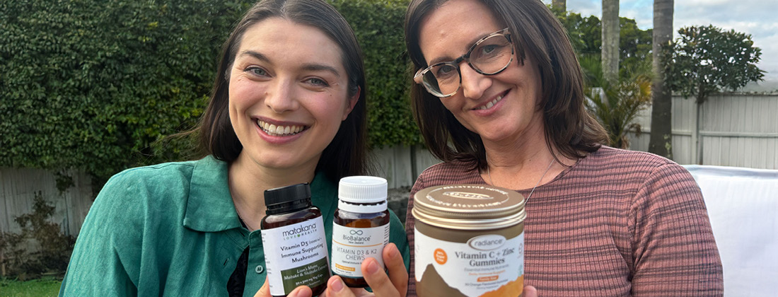 HealthPost naturopaths Callan & Rebecca share their immune system vitamins