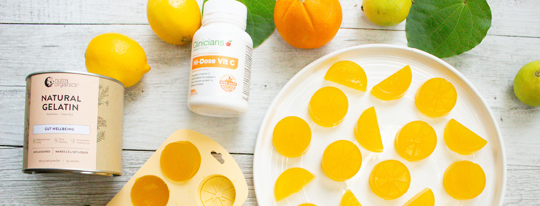 Skin loving vitamin c and collagen gummies recipe